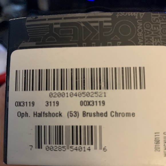 Oakley Halfshock Prescription RX Eyeglasses - Picture 3 of 3